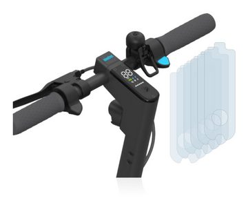 Savvies Schutzfolie für Segway Ninebot KickScooter MAX G30D, Displayschutzfolie, 6 Stück, Folie klar
