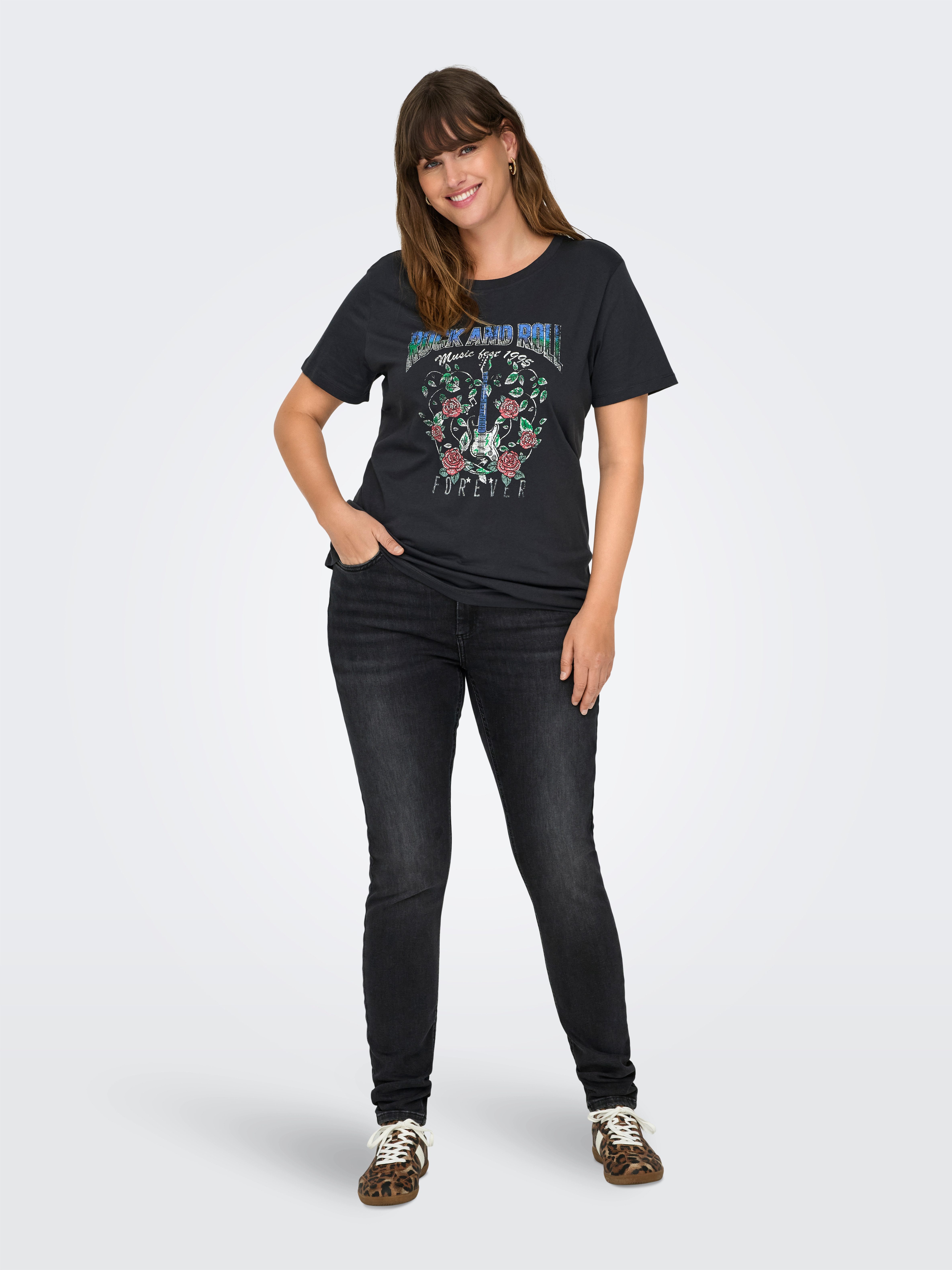 ONLY CARMAKOMA Skinny-fit-Jeans CARWILLY REG SKINNY DNM CRO224 NOOS