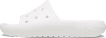 Crocs Classic Slide V2 Badepantolette, Sommerschuh, Poolslides, Schlappen, mit Lüftungsöffnungen, G-Weite