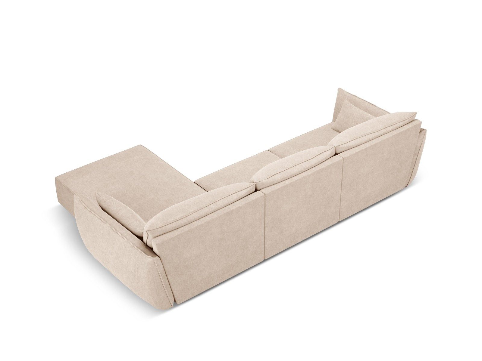 Micadoni Ecksofa Kaelle, 4-Sitzer günstig online kaufen
