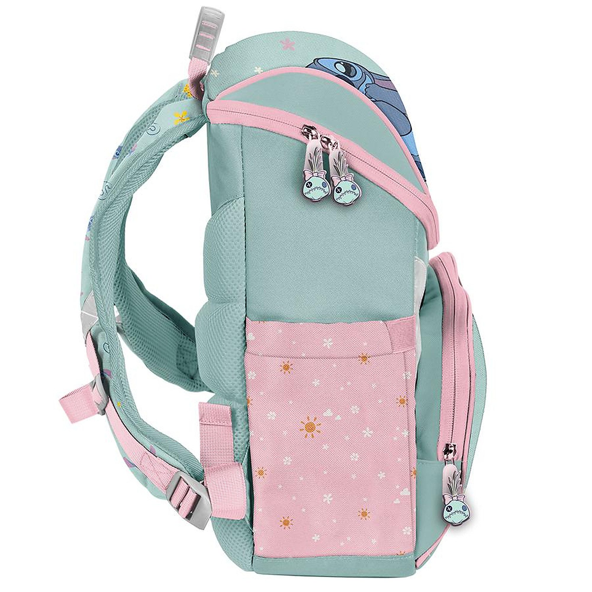 PASO Schulrucksack (Schulset, 10-tlg), Stitch, 10-tlg. Set, Mint