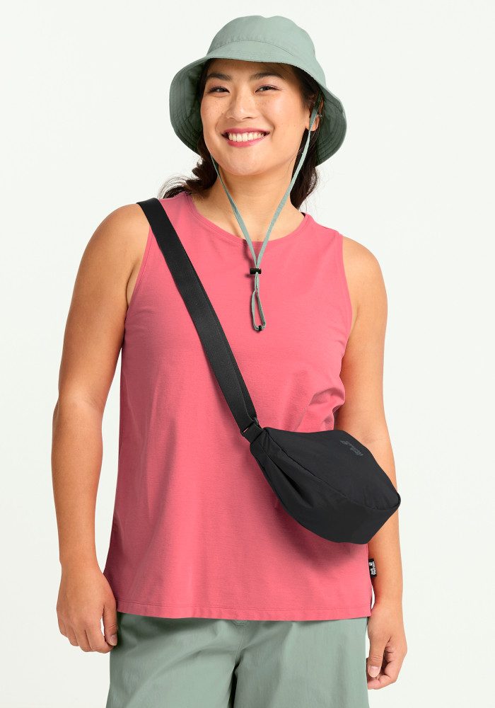 Jack Wolfskin Schultertasche ZOYA 4, Umhängetasche, Schlüsselhaken, Reißverschlussfach