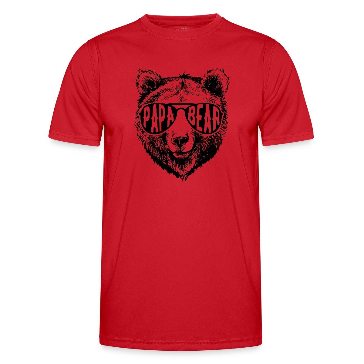 Funktionsshirt Papa Bär Cool Dad Funktionsshirt Herren