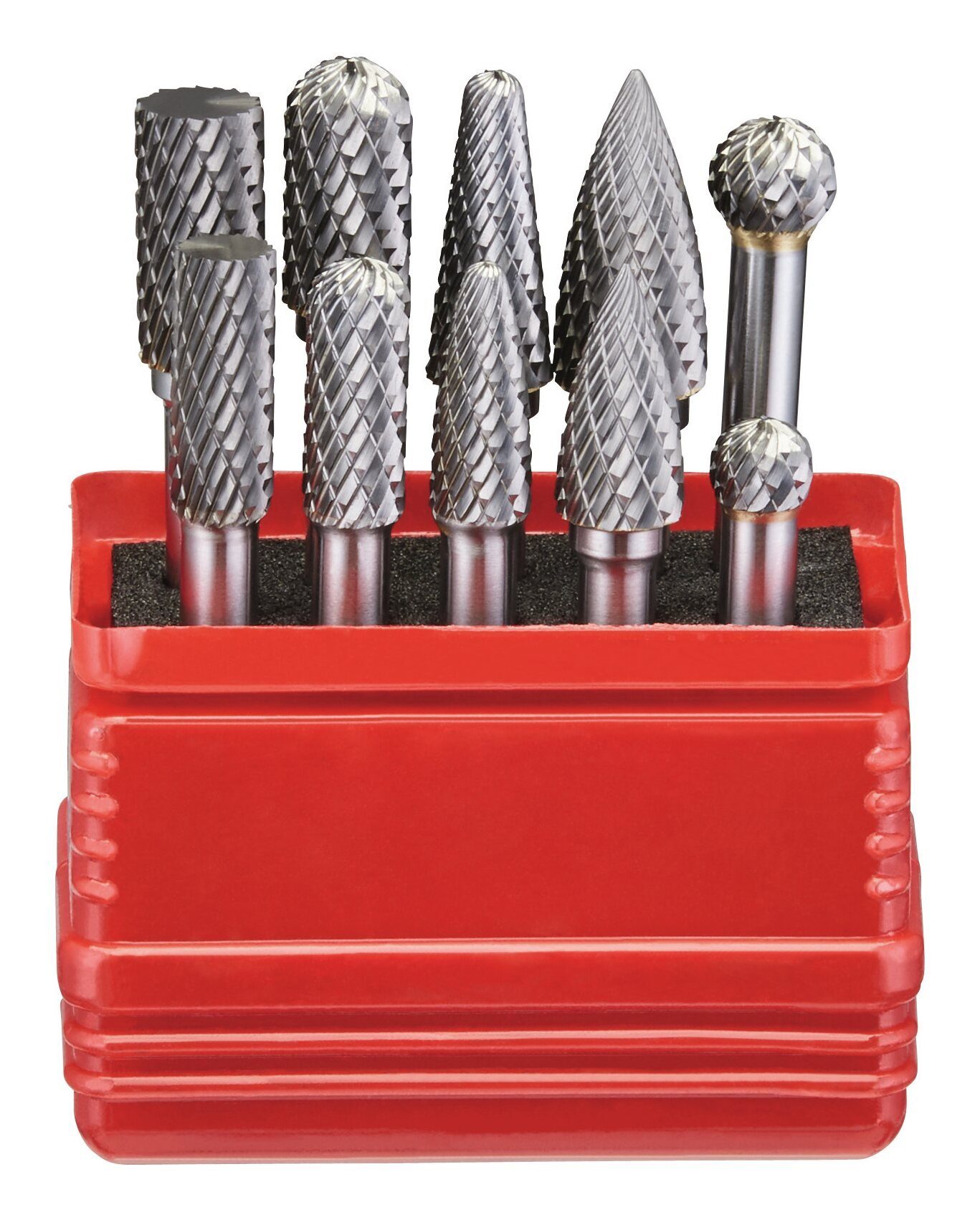 fortis Frässtift, 10-tlg., HMSatz C 6 mm