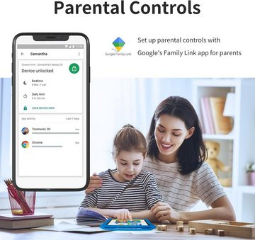 BYYBUO für Kinder Kleinkind Tablet (7", 32 GB, Android 12 Go, Tablet mit Kidoz Parental Control App, Bildung, Spiele)