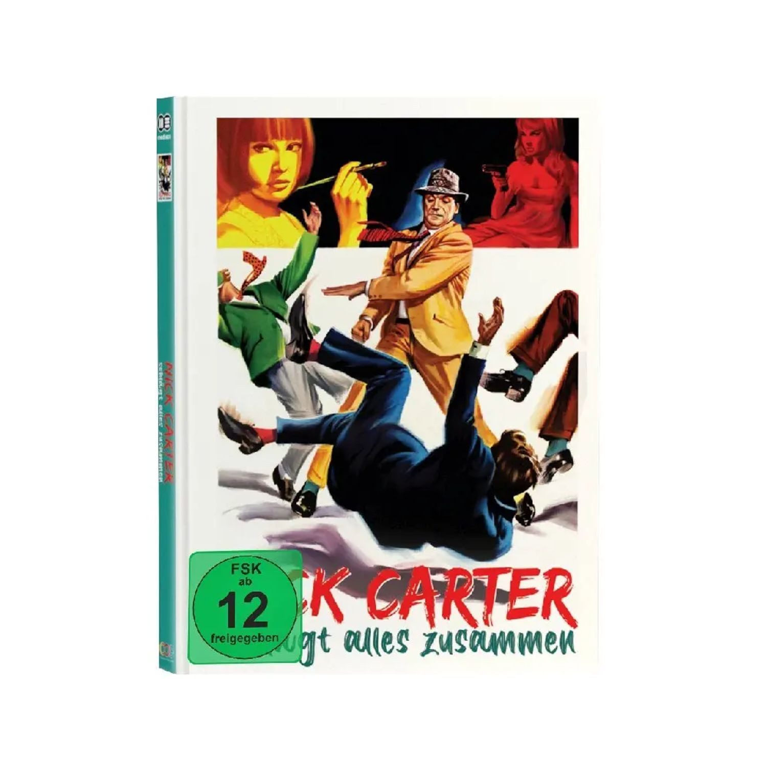 Leonine Blu-ray Nick Carter schlägt alles zusammen, 2 Blu-ray (Mediabook Cover D...