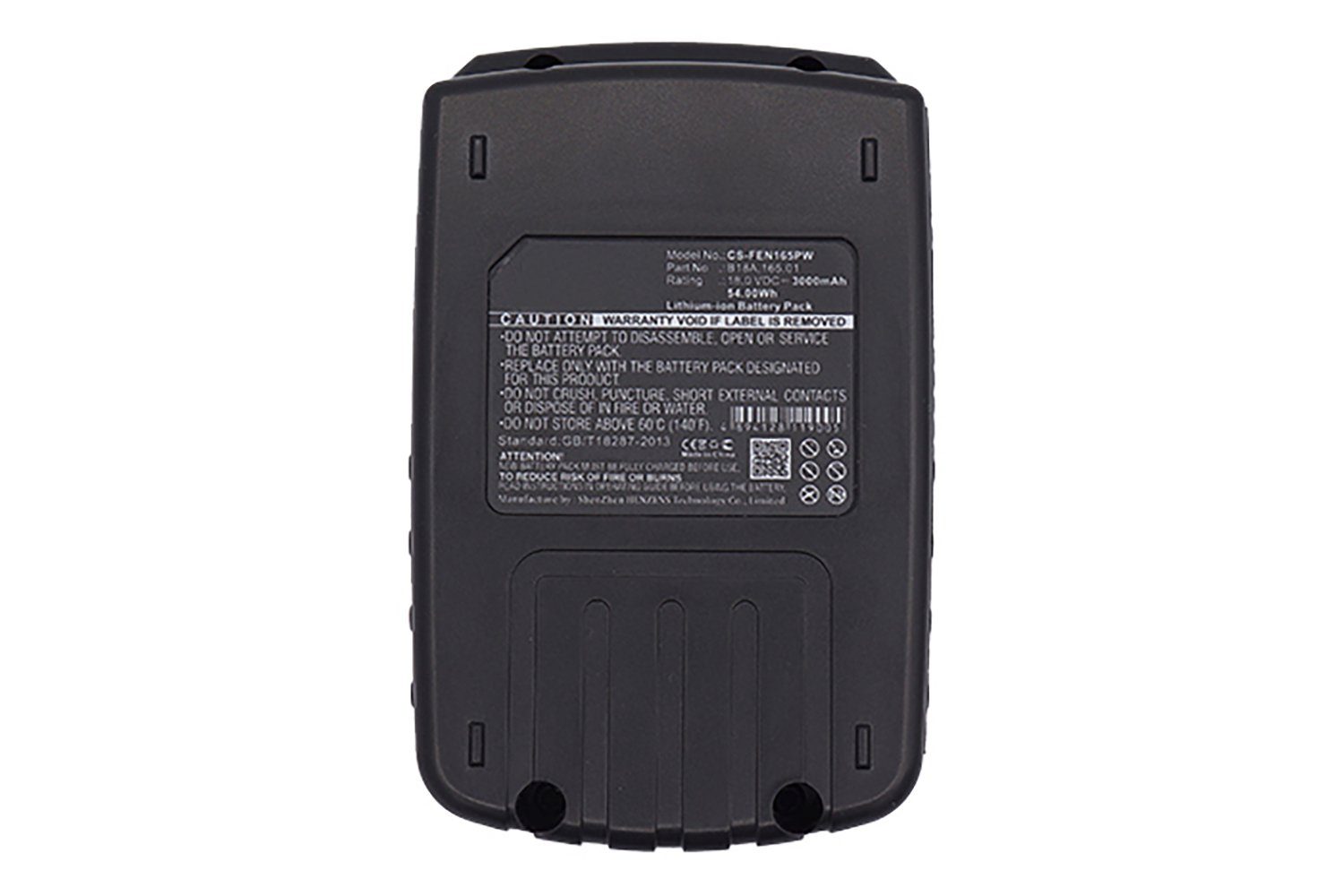 PowerSmart CS-FEN165PW Akku Ersatz für ASCD 3000 mAh Fein 18 W4C, ASCD 18, 18 Li-ion ASCM W4, C V) 18 ASCM (18