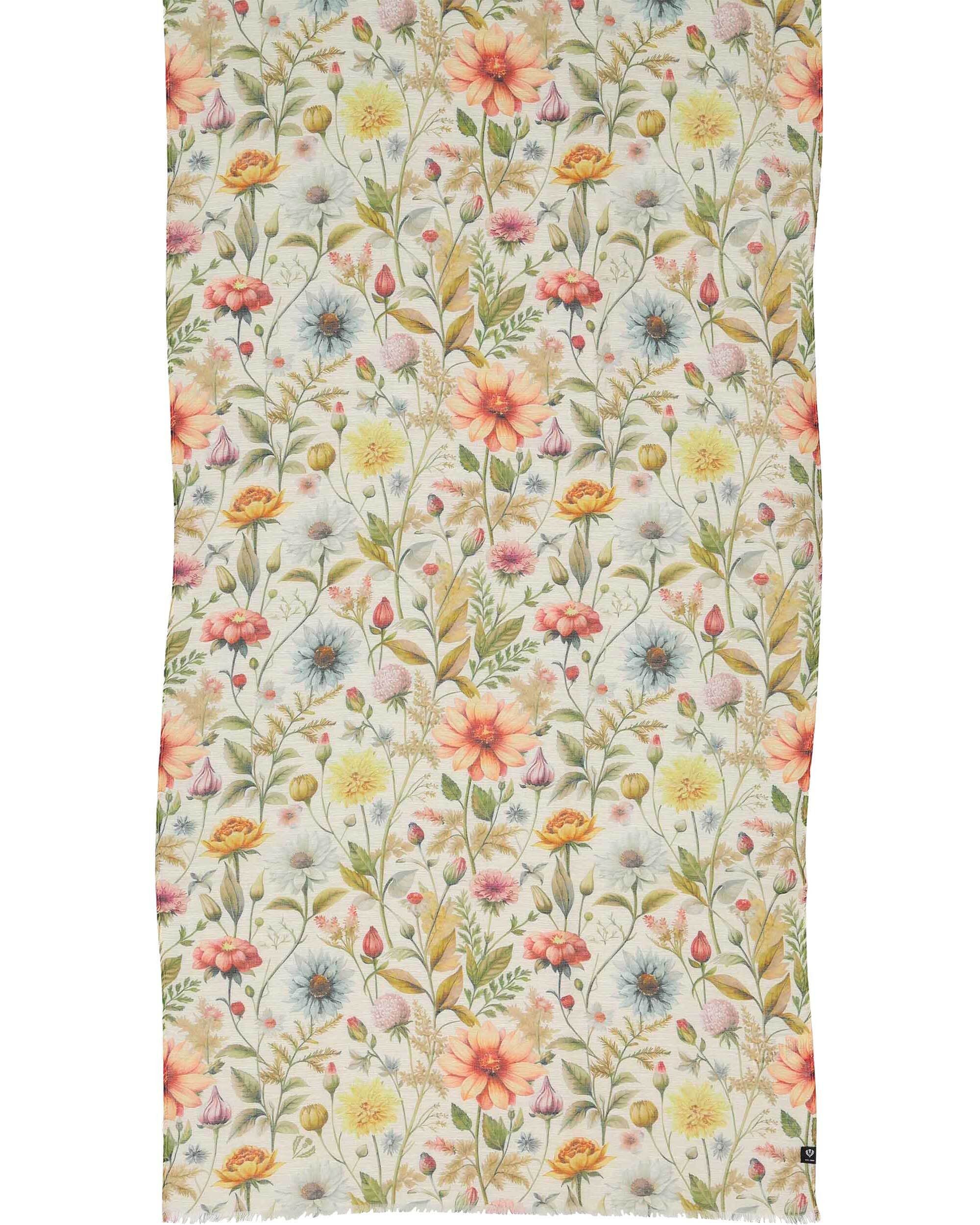 Fraas Modeschal Schal mit Blumen-Print im Vintage-Design, (keine)