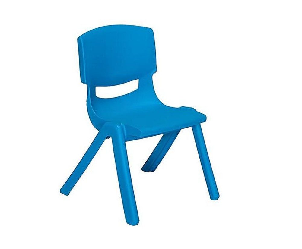 JVmoebel Kinderstuhl Blauer Kinderstuhl Robuste Möbel für das Kinderzimmer, Made in Europa