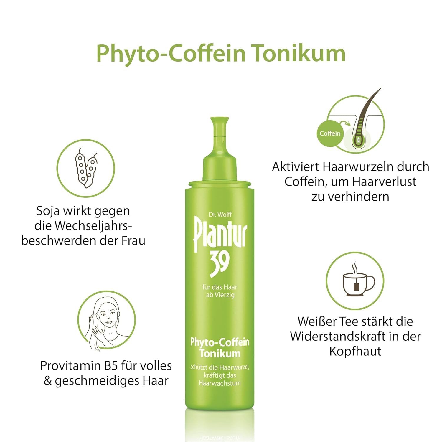 Plantur 39 Haarkur Phyto-Coffein-Tonikum für Frauen, 1-tlg.