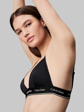 Calvin Klein Swimwear Triangel-Bikini-Top TRIANGLE-RP, mit Logoschriftzügen auf dem Unterband