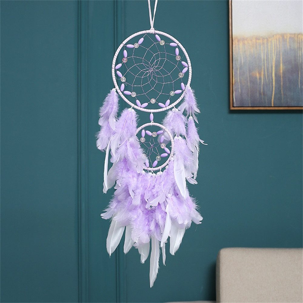 RWEUOQ Traumfänger Handgefertigter Traumfänger Windspielanhänger Geschenk günstig online kaufen