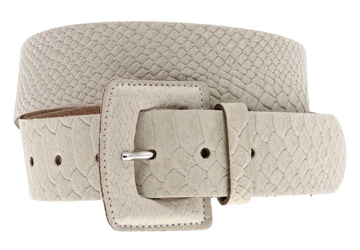 Vanzetti Ledergürtel V6005 Beige Damen Ledergürtel