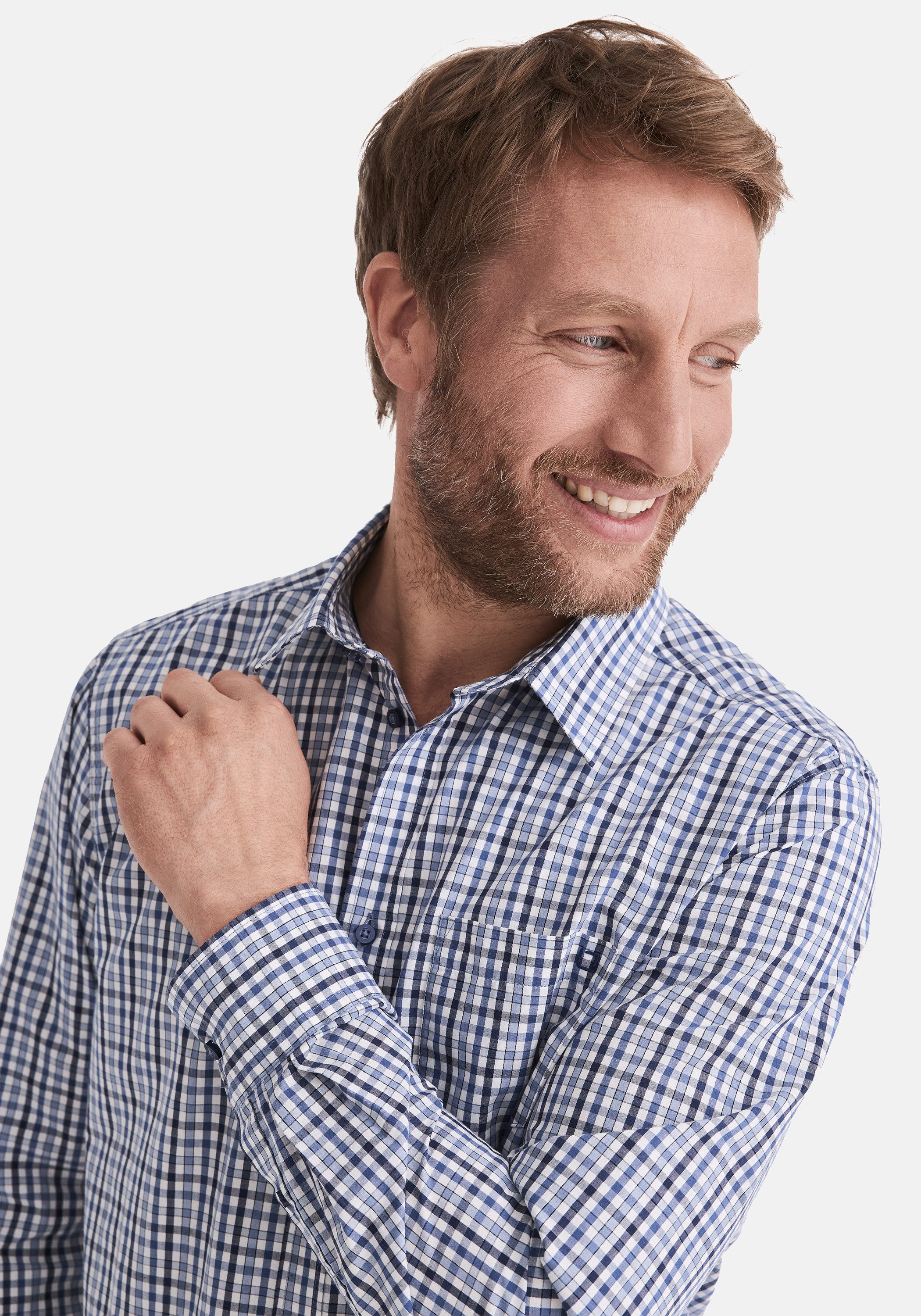 Stooker Men Langarmhemd HUGH Hemd Langarm Regular Fit Langarm Hemd Regular Fit für Herren