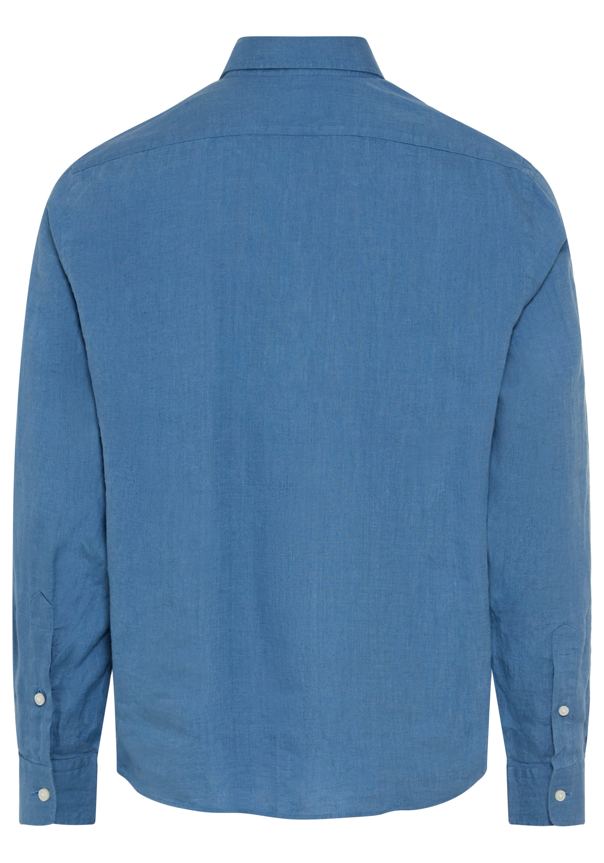 BOSS Leinenhemd LIAM 100% Leinen mit Button-Down-Kragen, regular fit