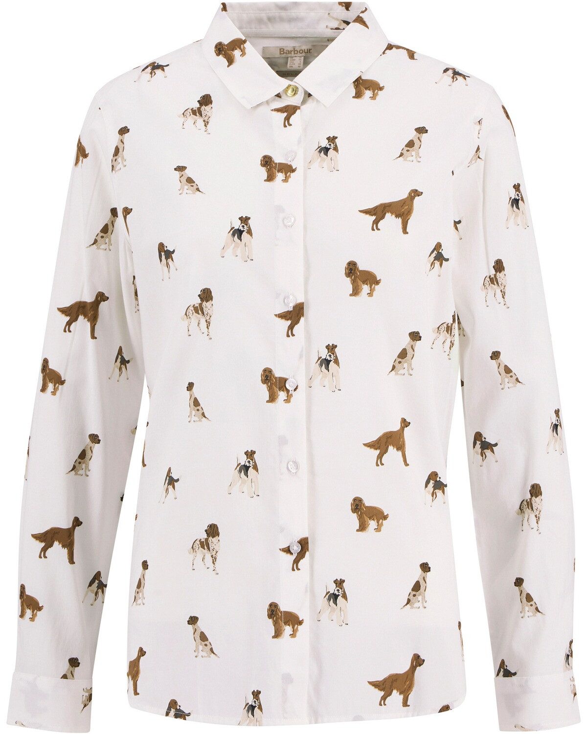 Barbour Druckbluse Bluse Safari