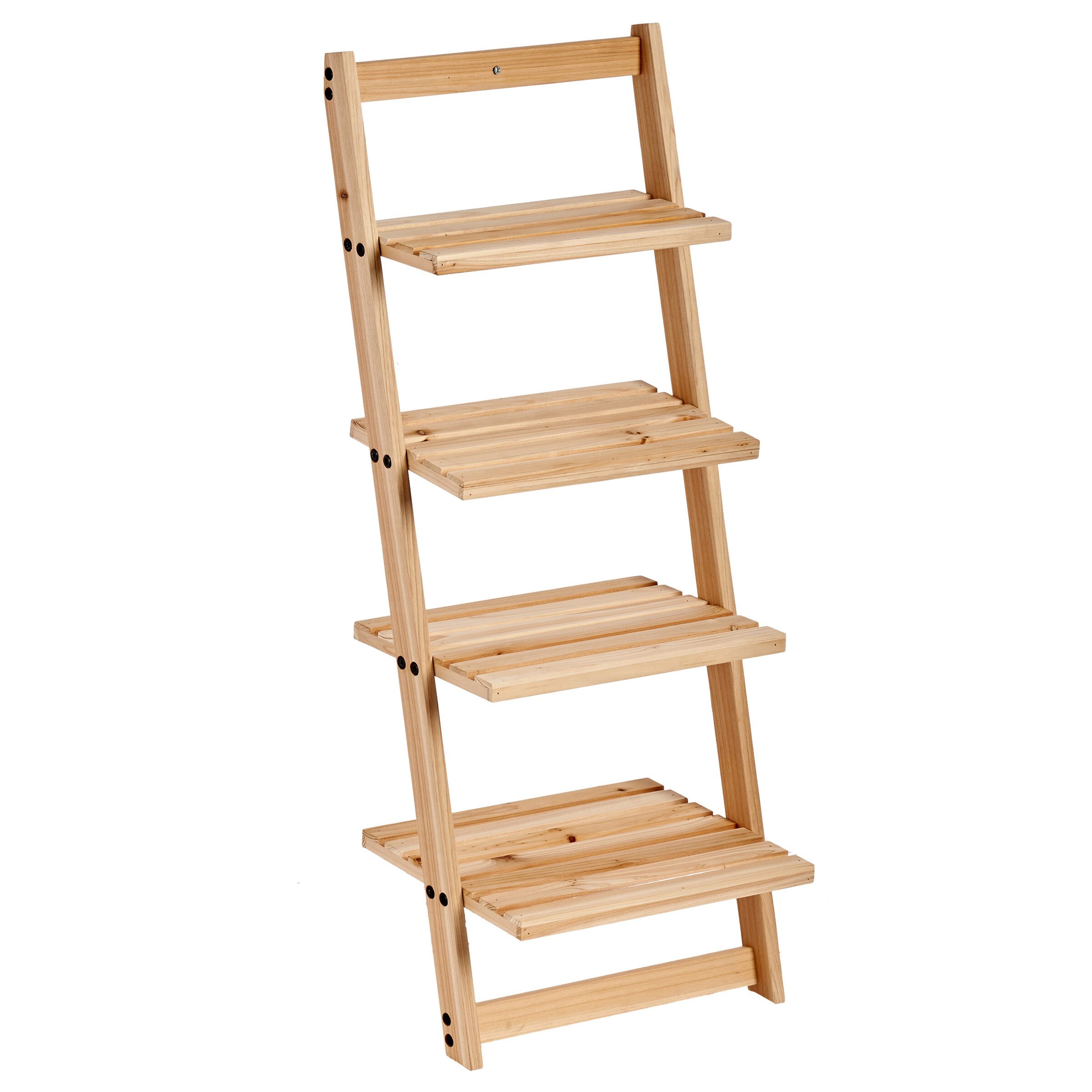 Kipit Badregal Bambusregal für das Badezimmer NATURAL, 98 x 41,5 cm