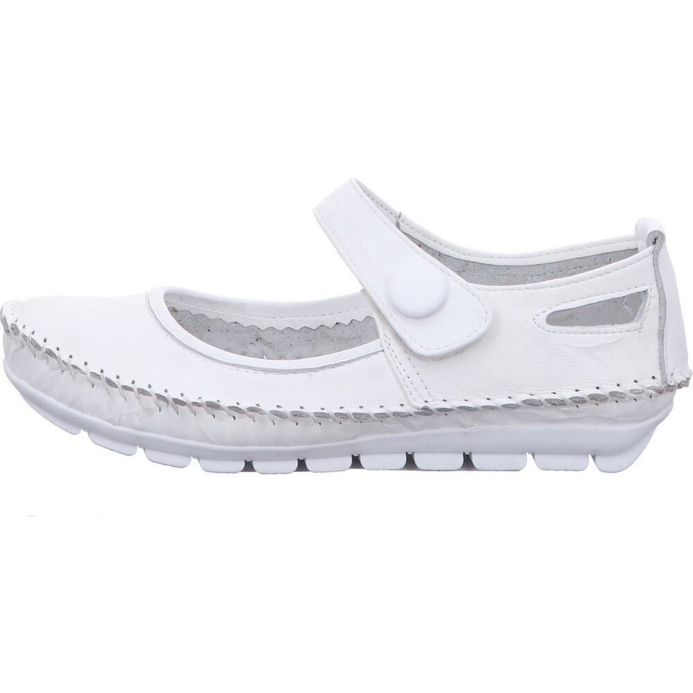 Gemini Gemini - Nappa Ballerina - Weiß Slipper