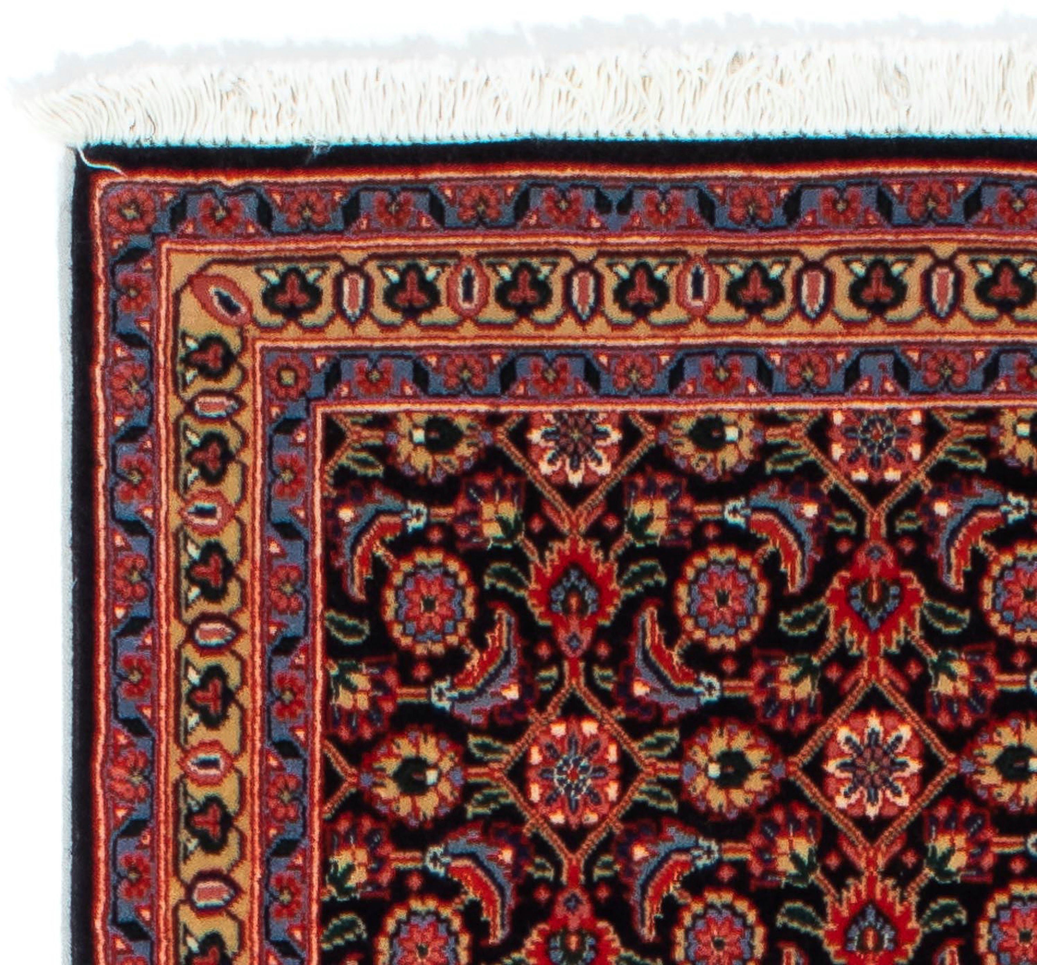 Orientteppich Perser - Täbriz - morgenland, mit - 64 rost, x cm 10 Zertifikat Handgeknüpft, rechteckig, Einzelstück mm, Höhe: Wohnzimmer, 201
