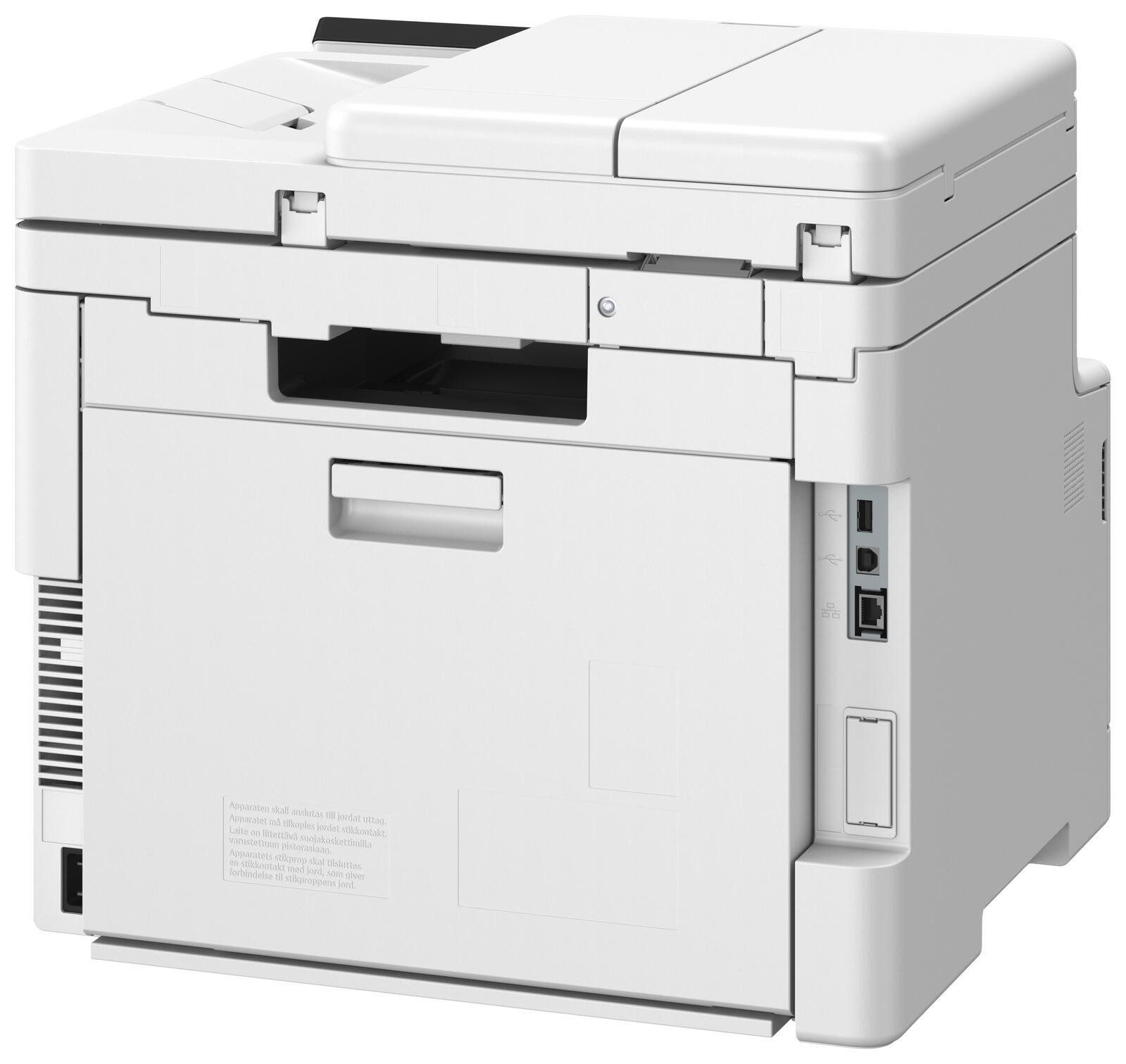 Canon i-SENSYS MF664Cdw Farblaserdrucker, (WLAN (Wi-Fi), LAN (Ethernet), Wi-Fi Direct, Multiffunktion-und Laserdrucker) – Bild 4 von 5