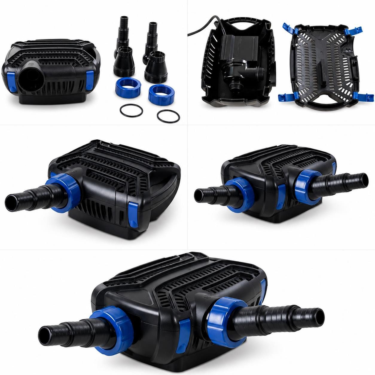 Aquaforte Teichpumpe AquaForte CTF 5000 Teichpumpe – Energiesparende Filter- & Bachlaufpump