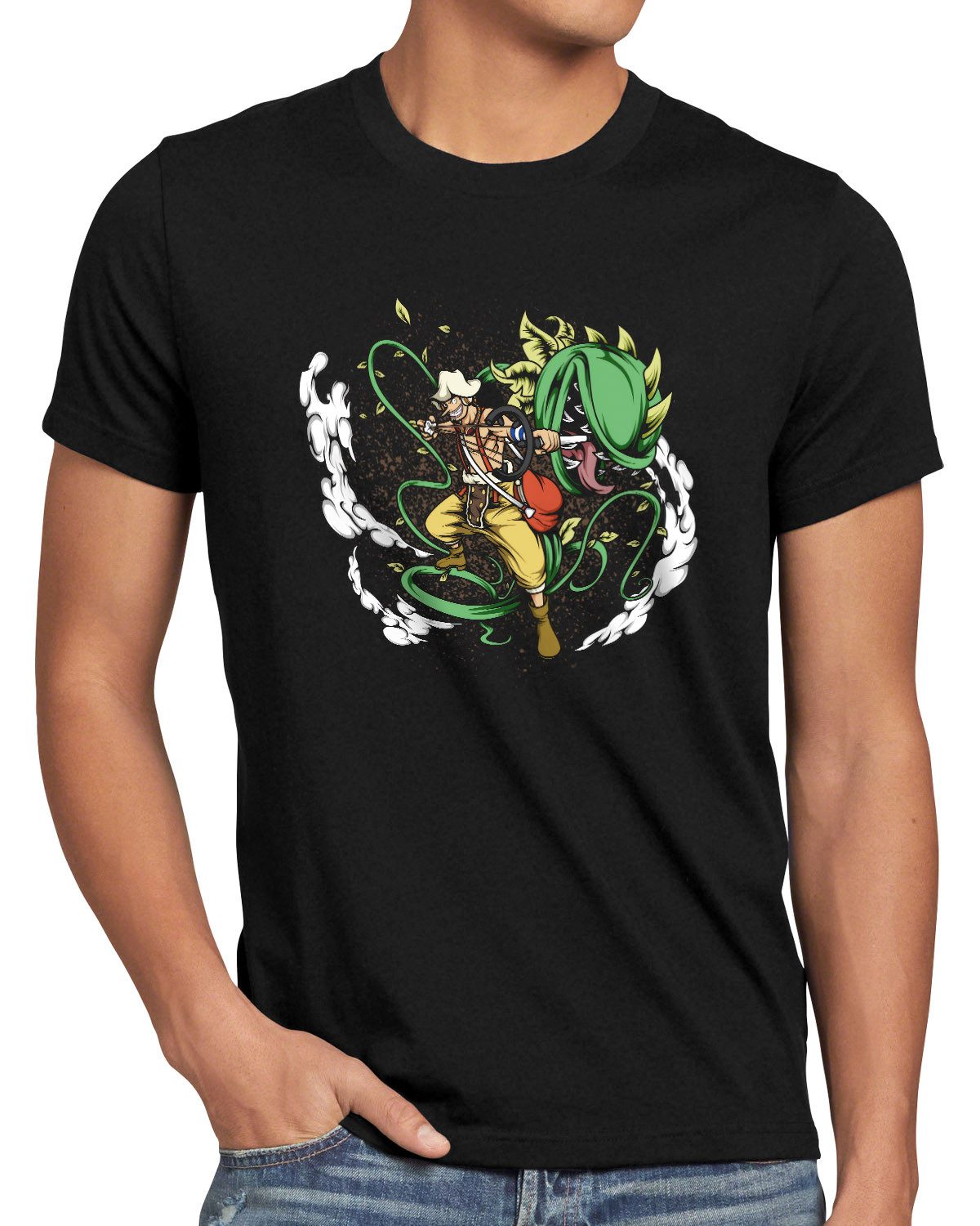 style3 T-Shirt one piece ruffy luffy monkey d strohhutbande strawhat strohhut pirate