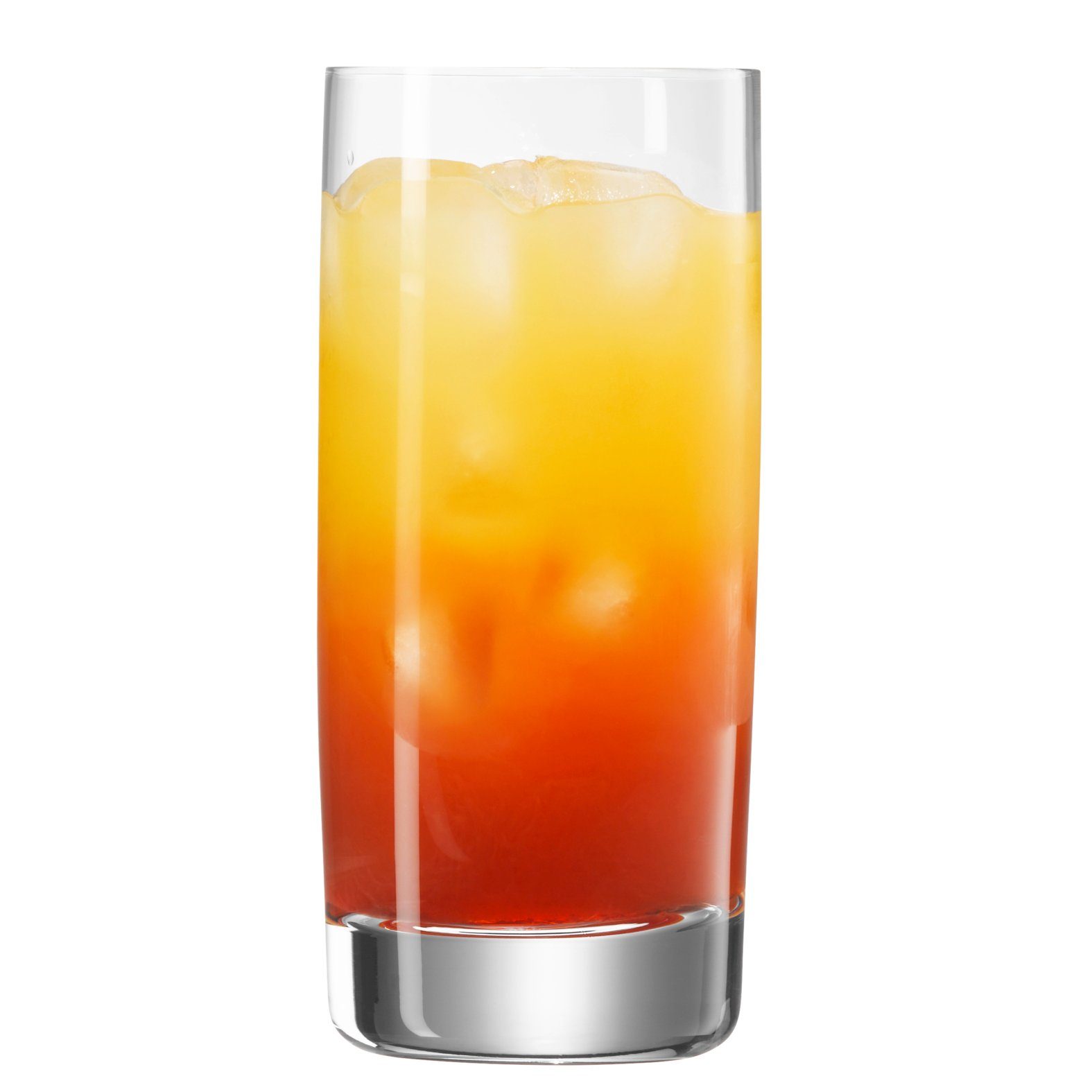 WMF Longdrinkglas EasyPlus Longdrinkgläser, 6 Stück, 6-tlg., Kristallglas, 6-teilig, 360ml, feiner Mundrand, spülmaschinengeeignet