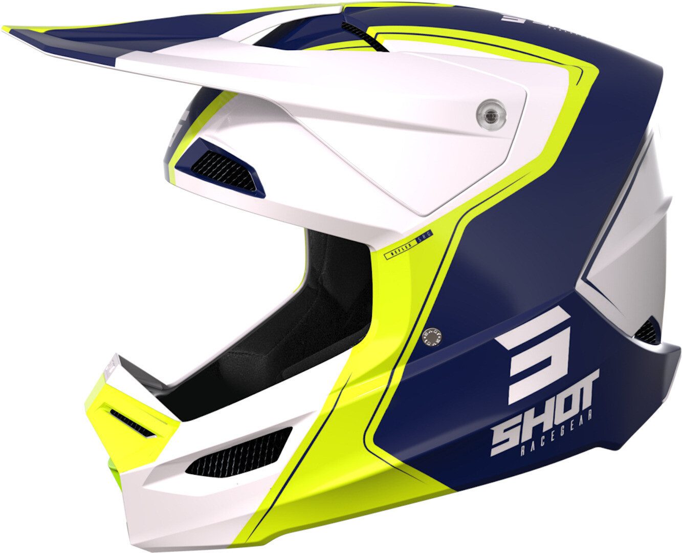 Shot Motocrosshelm Furious Reflex Motocross Helm, Belüftet, ECE 22.06