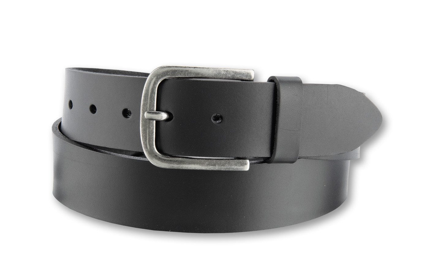 BERND GÖTZ Ledergürtel Ledergürtel im Kassiklook mit XXL-Länge