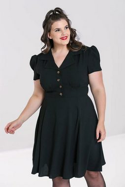 Hell Bunny A-Linien-Kleid Vera Lynn Retro Vintage Swingkleid Rockabilly