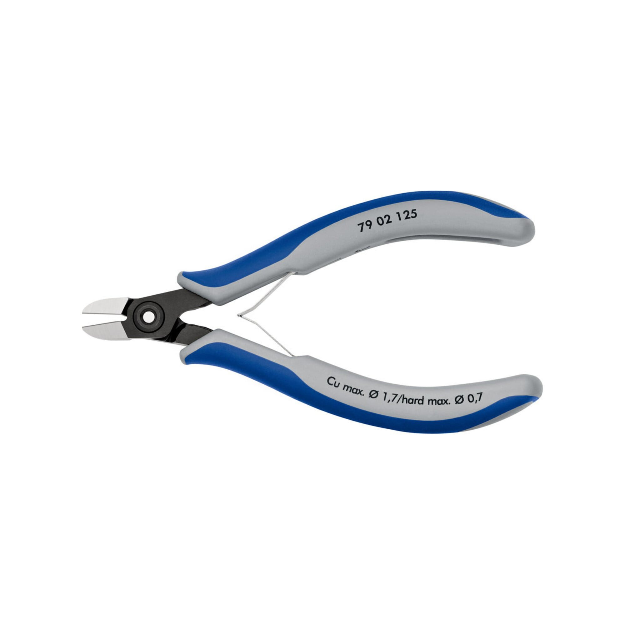 Knipex Seitenschneider KNIPEX 79 02 125 Präzisions-Elektronik-Seitenschneider mit