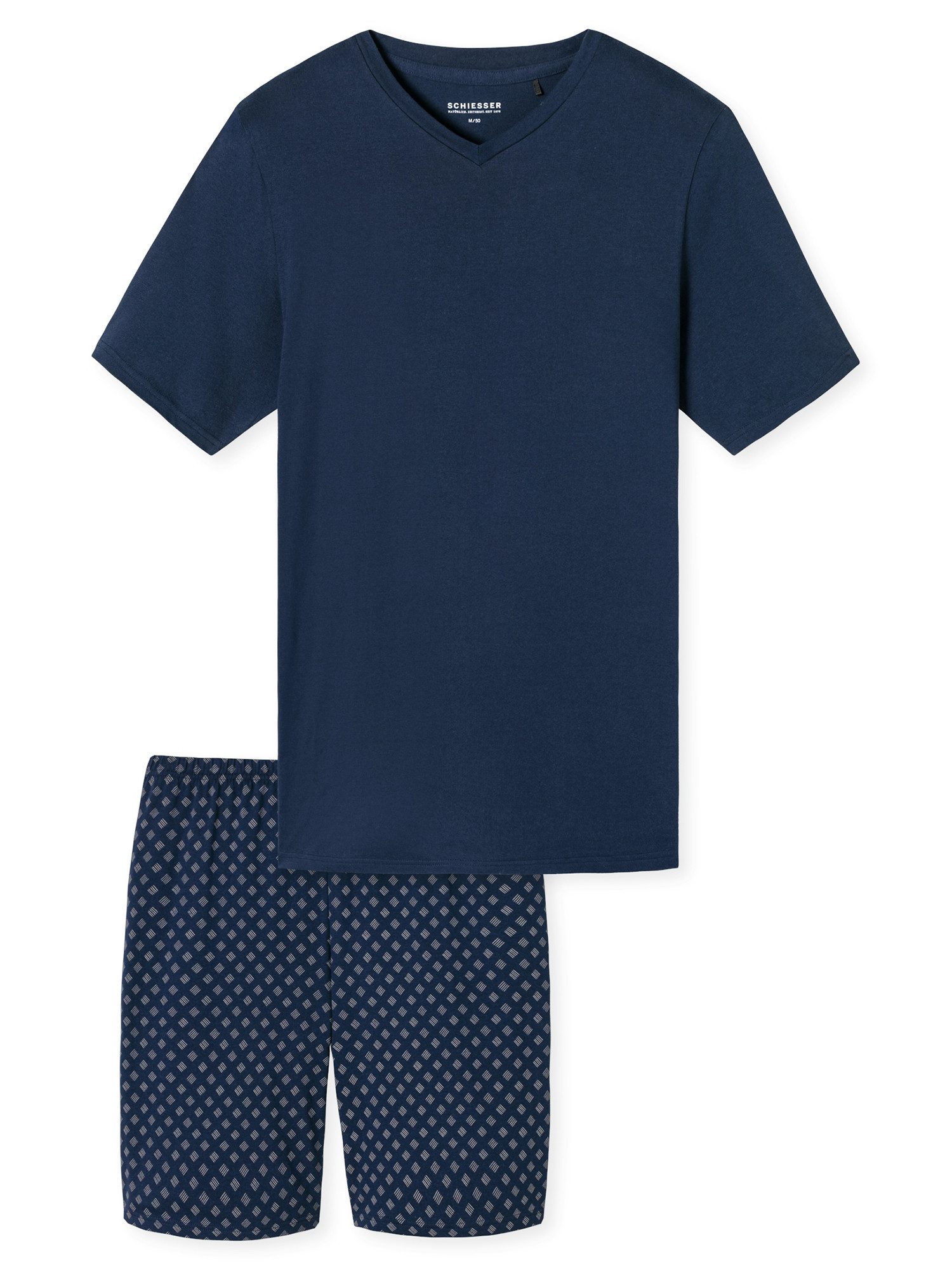 Schiesser Pyjama Schlafanzug kurz - Casual günstig online kaufen
