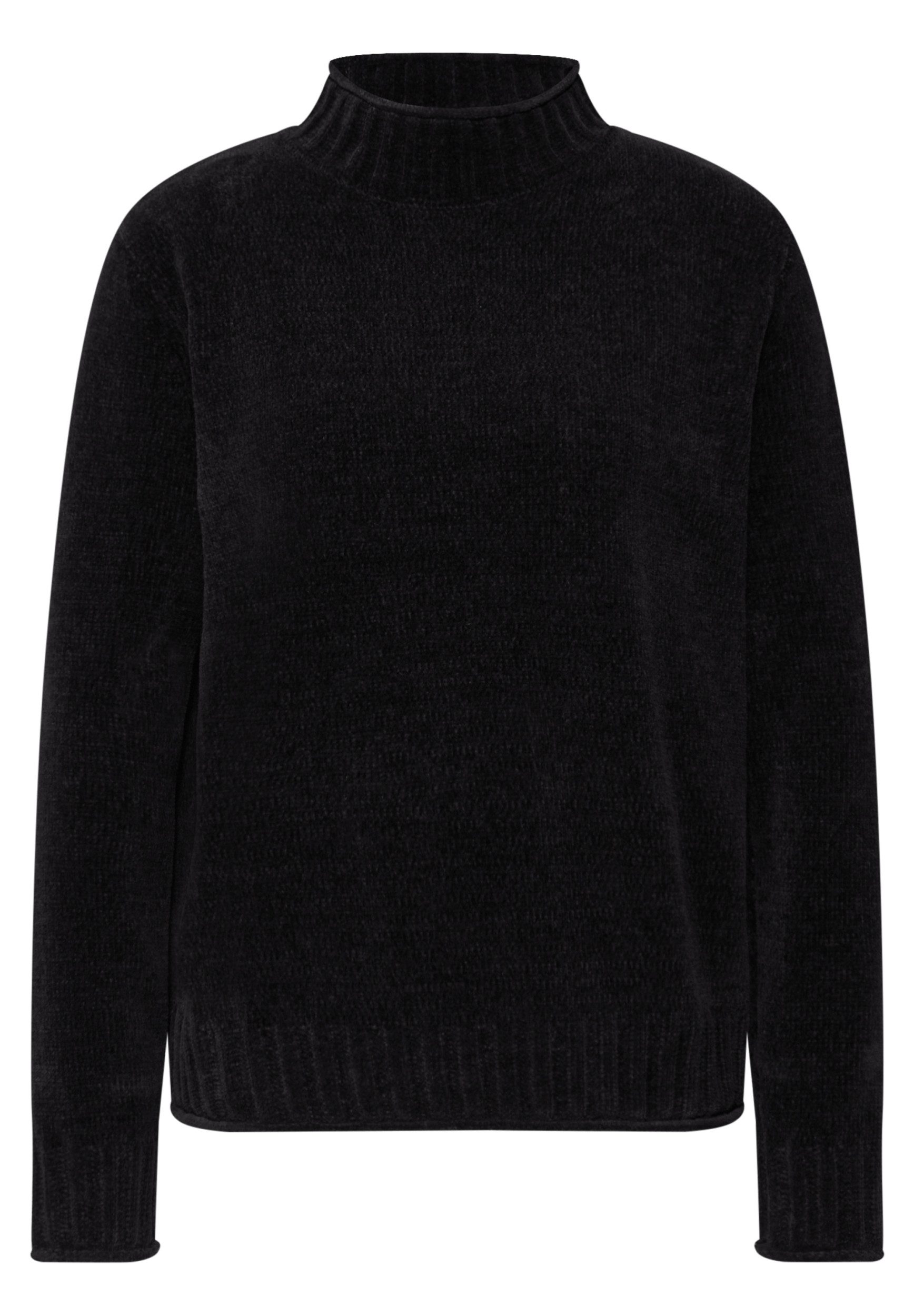 STREET ONE Strickpullover chenille_sweater turtle günstig online kaufen