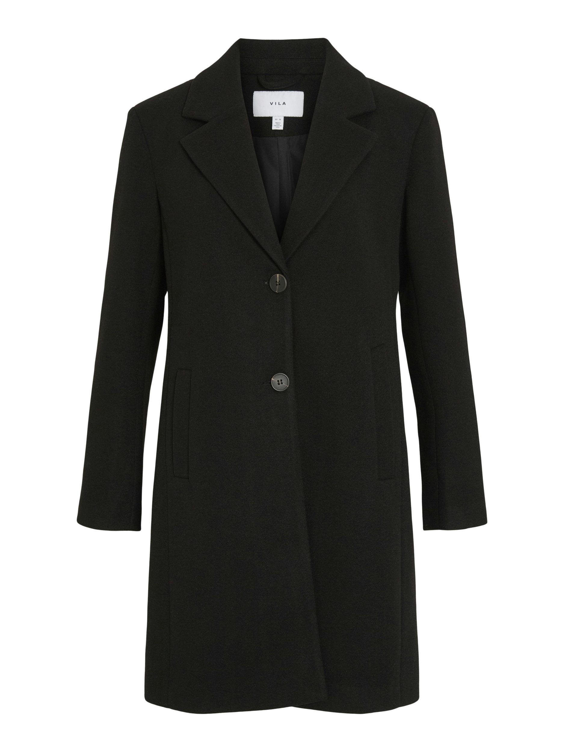 Vila Allwetterjacke VICLAUDIA BUTTON COAT - günstig online kaufen
