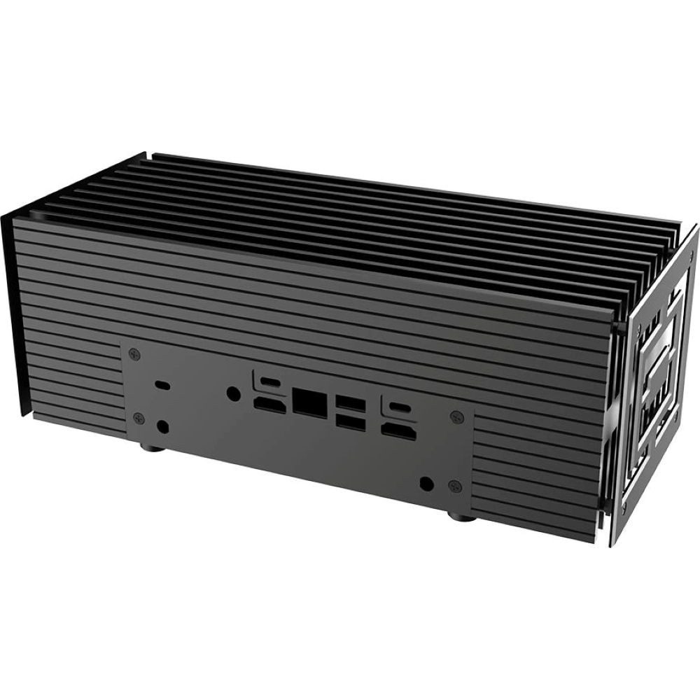 Akasa PC-Gehäuse Turing Duo Pro - Aluminium-Gehäuse - schwarz