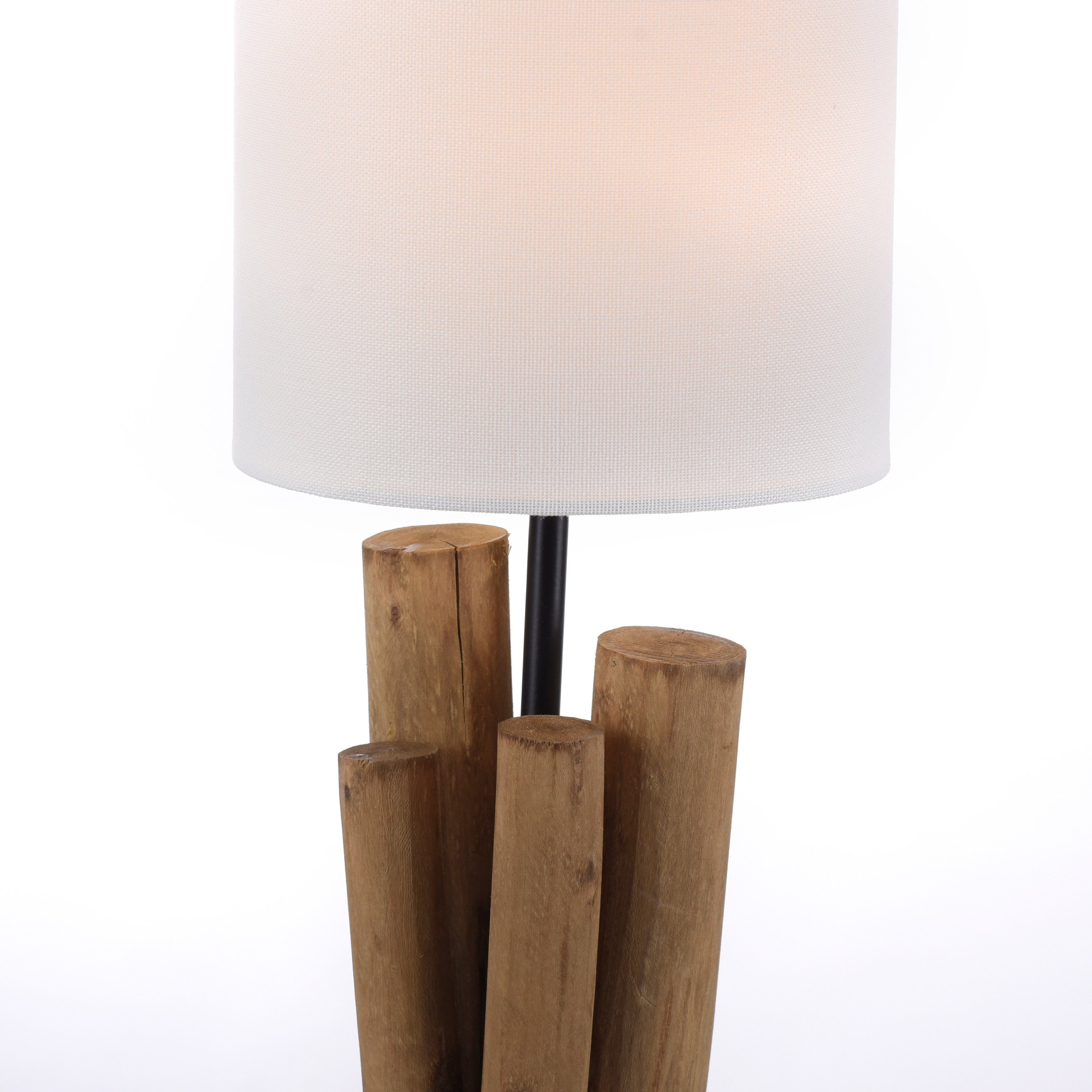 affaire Home Holz Leuchtmittel Style, Vintage Schnurschalter, Optik, Horgau, Tischleuchte - Tischlampe wechselbar,