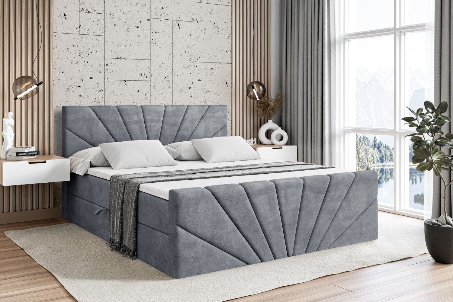 ALTDECOR Boxbett MILTIO-Z (Multipocket-Matratze H4, H3 günstig online kaufen