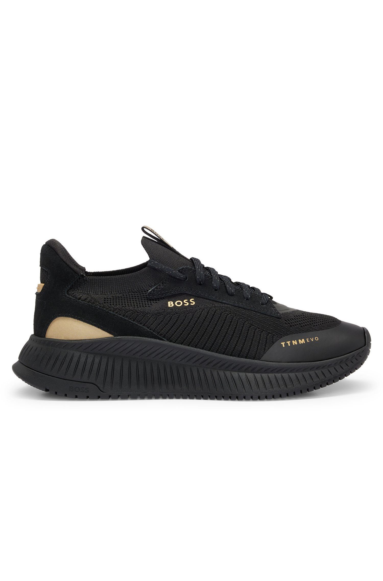 HUGO BOSS Evo Sneaker (keine Angabe, 1-tlg) Schwarz (007)