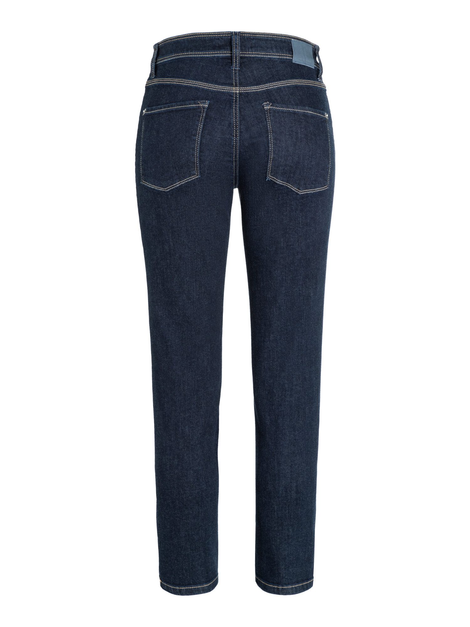 Cambio Stretch-Hose blau,Casual,Baumwolle,Unifarben,Slim Fit,Mittel
