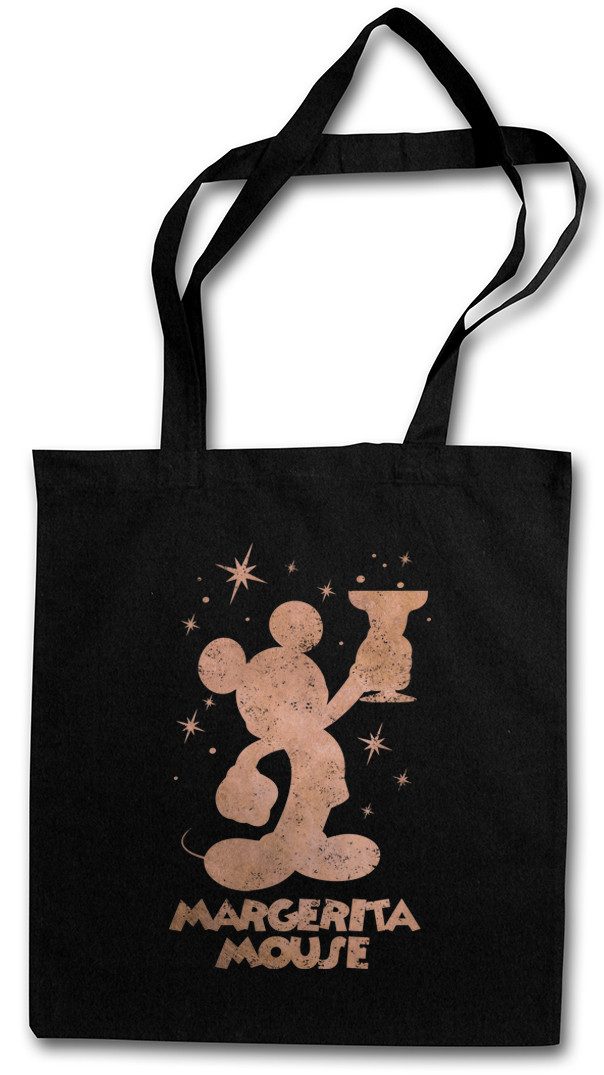 Beuteltasche Margerita Mouse Stofftasche Besoffen Karneval Fasching Kostüm