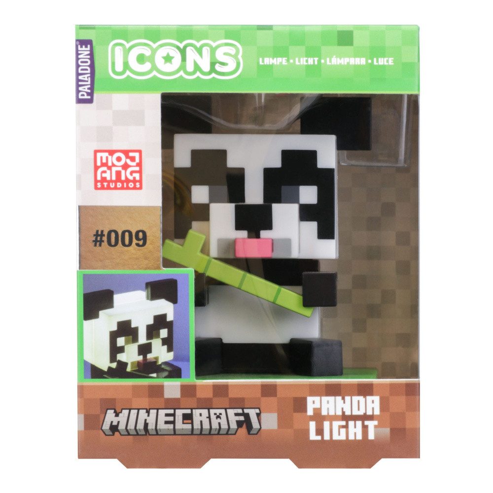 Paladone LED Dekolicht Minecraft Icons Leuchte Panda 11 cm