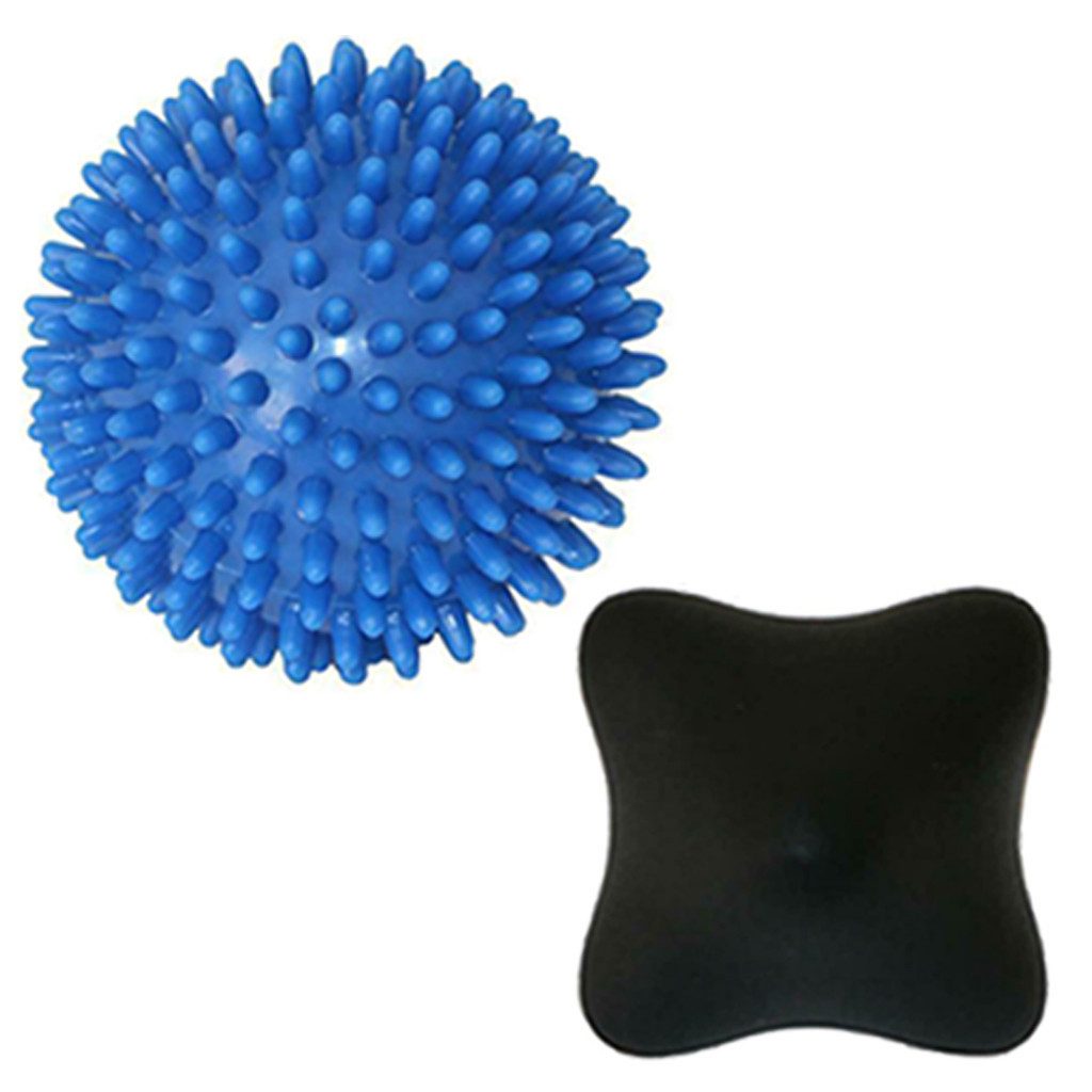 Massageball Faszienball 6eckig + ø 9cm Massageball