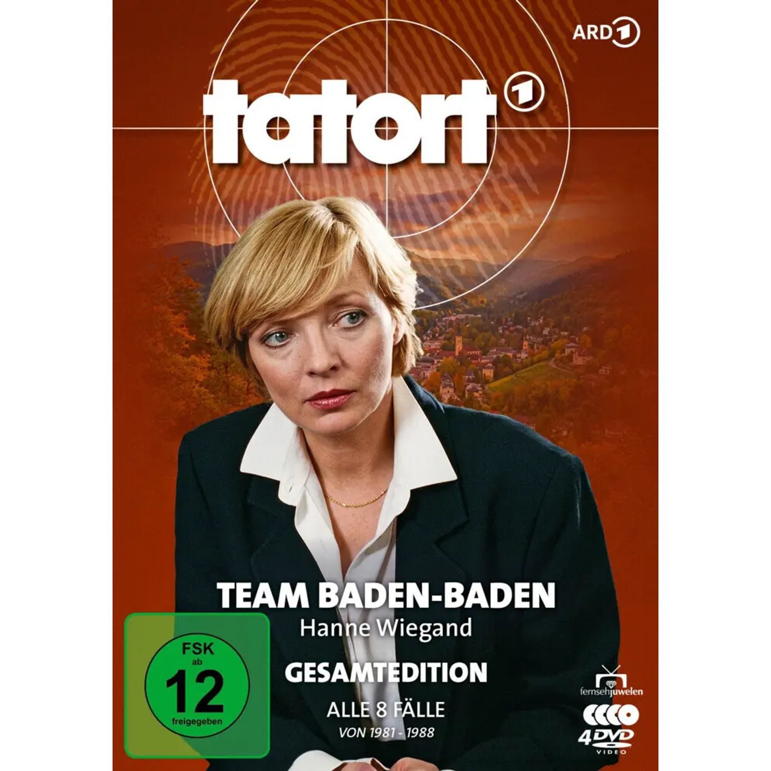 Alive DVD Tatort - Team Baden-Baden - Hanne Wiegand (1981-1988),4 DVD