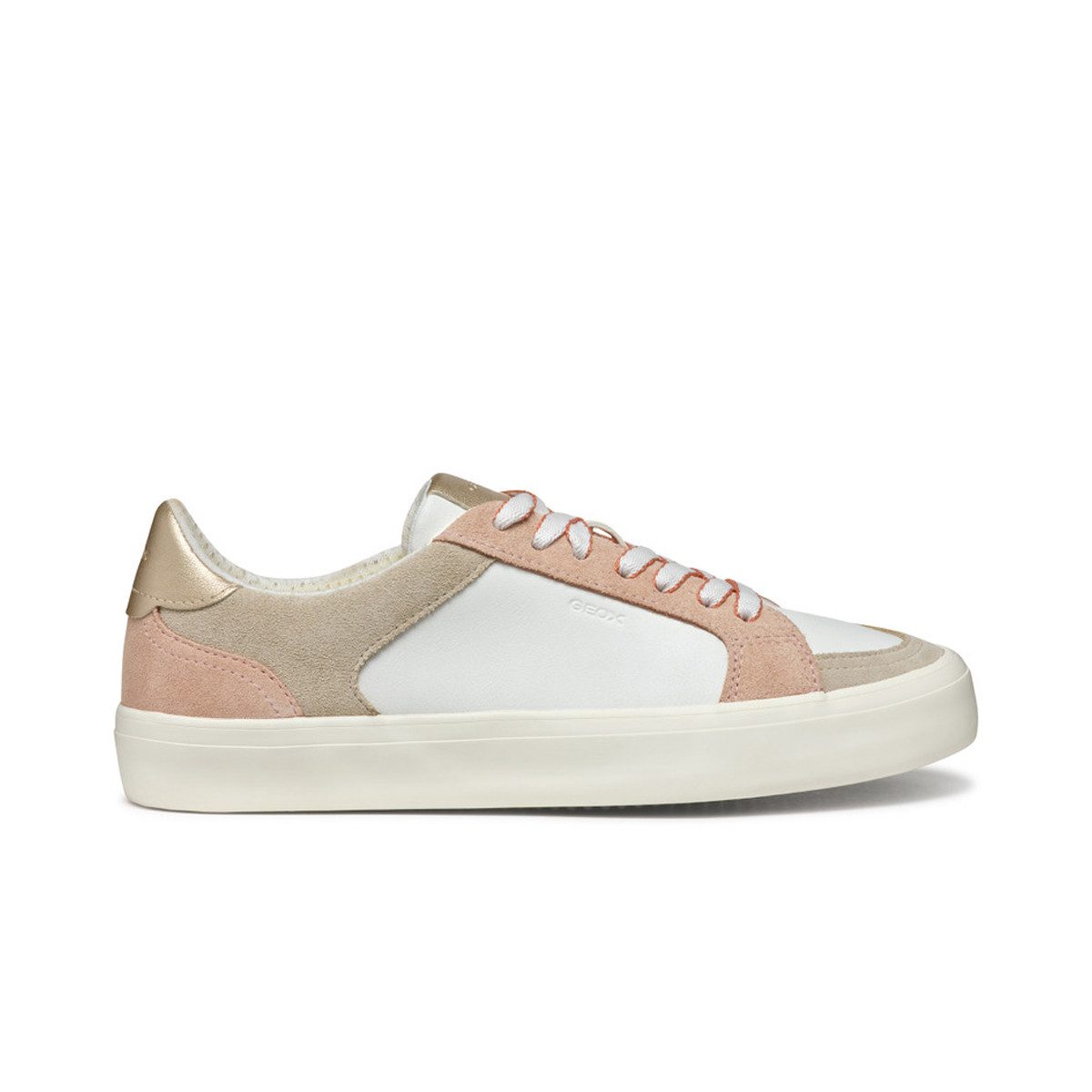 GEOX EMMELENY, Sneaker in Weiß,kombiniert für Damen Sneaker