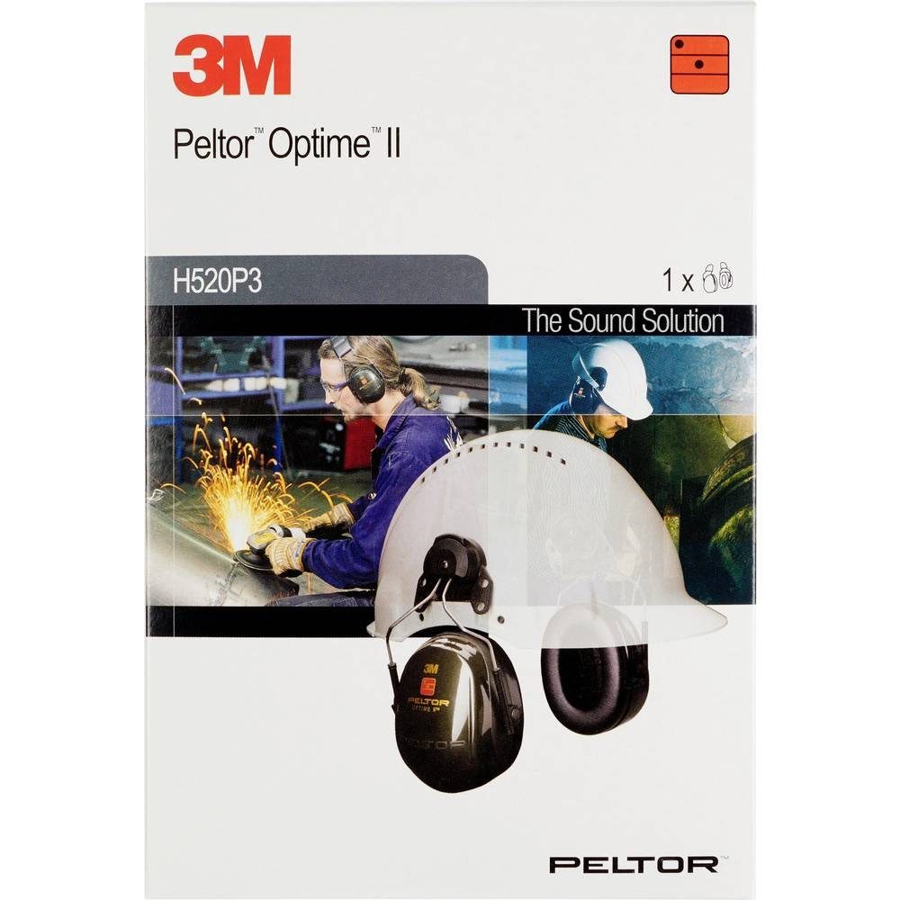 3M Kapselgehörschutz 3M™ Peltor™ ™ Kapselgehörschutz H520P3E1, mit Helmbefestigung