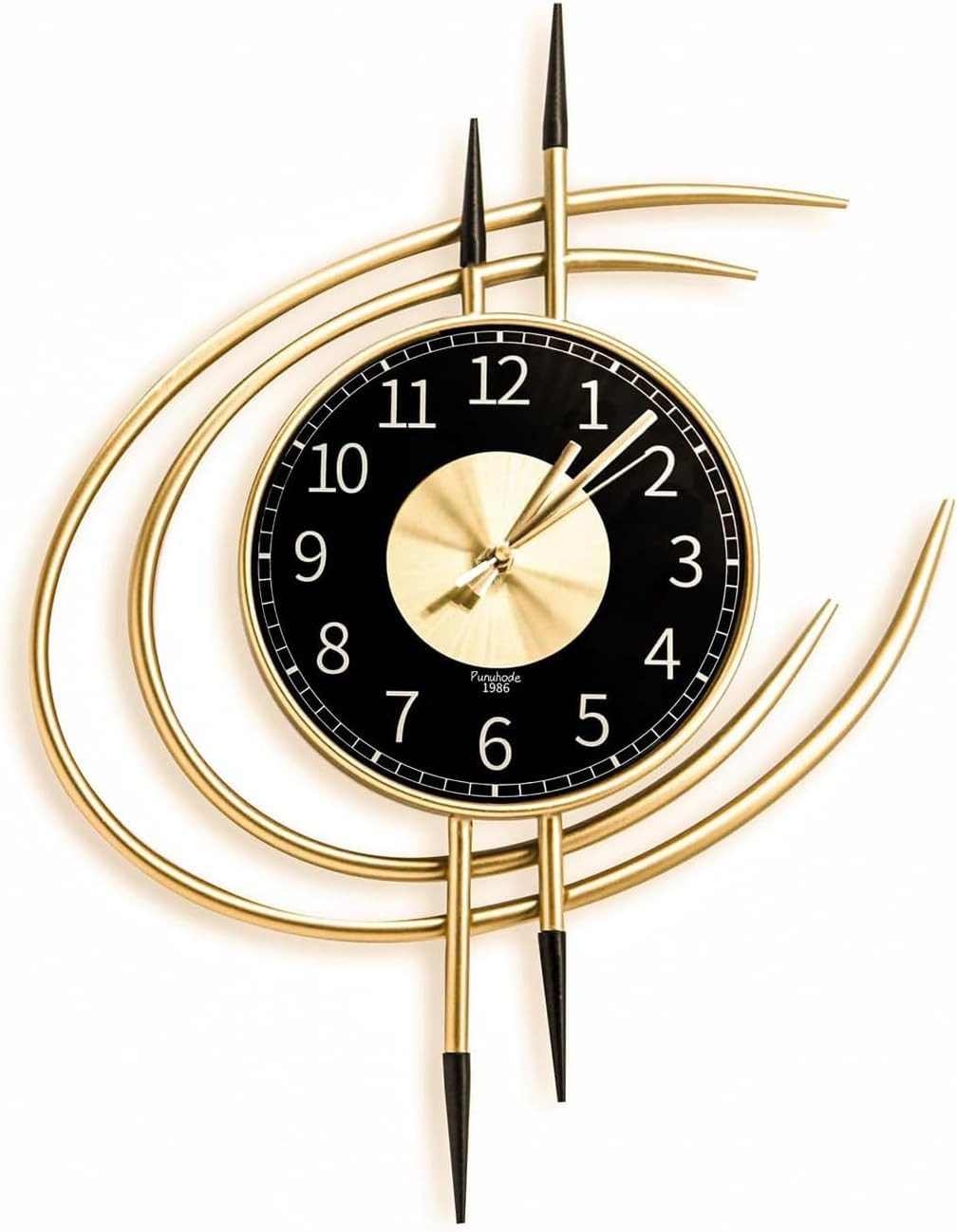 POPOLIC Wanduhr Leichte Luxus-Wanduhr, 54*41*4 Stumm Wohnzimmer Hotel Wandu günstig online kaufen