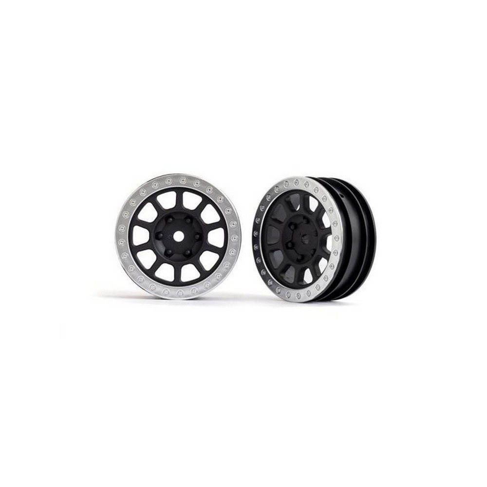 Modellbausatz TRX2481 Felge Bandit 2.2 Graphite-grau Satin-Chrom vo