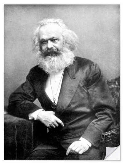 Posterlounge Wandfolie English Photographer, Karl Marx I, Fotografie
