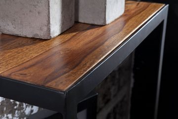 KADIMA DESIGN Wandregal Holz-Metall Hängeregal, Modernes Design, stabil & vielseitig