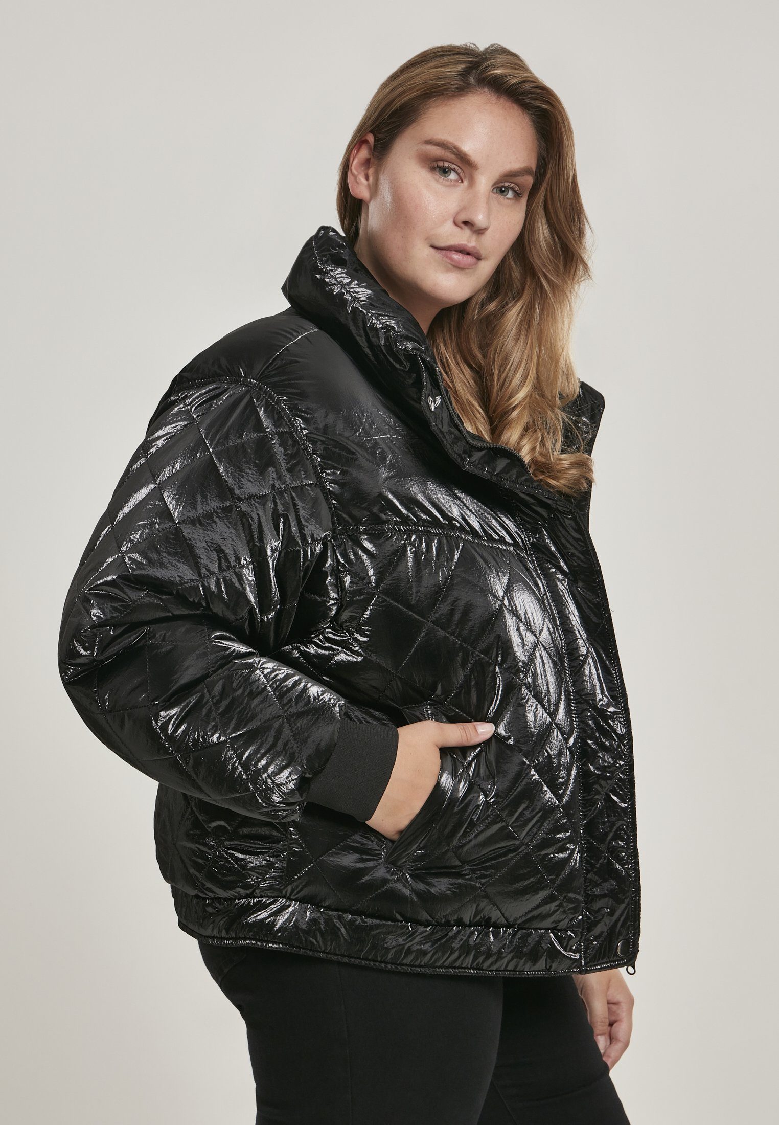 Quilt URBAN Vanish CLASSICS (1-St) Oversized Winterjacke Diamond Ladies Damen Jacket